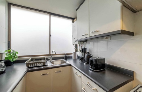 Santiago Apartment | El Golf Social: Chic 2BR Oasis Near MUT with Pool