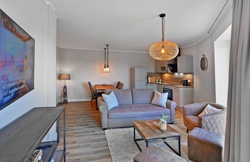 Krautsand Apartment | Elbe view apartment D2 R3 - south-facing terrace - Ferien auf Krautsand GmbH