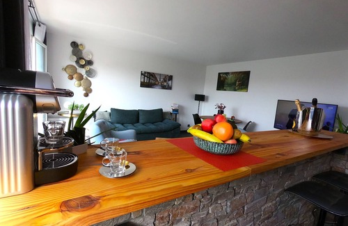 Drancy Apartment | Elegant 70m2 Rooftop at the foot of Le Bourget station