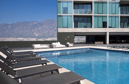 Monterrey Apartment | Elegant Apartment with Mountain Views and Pool