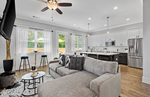 Pittsburgh House | Elegant Atlanta Home with Fireplace & Private Yard