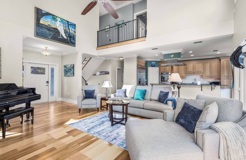Long Beach House | Elegant Escape: Pool-Gourmet-Kitchen-Elevator