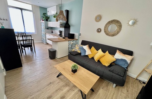 Palavas-les-Flots Apartment | Elegant, fully-equipped, quiet family apartment just a stone's throw from the sea