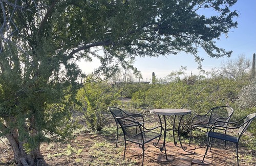 Tucson Estates House | Elegant magical rustic round house by Saguaro National Park