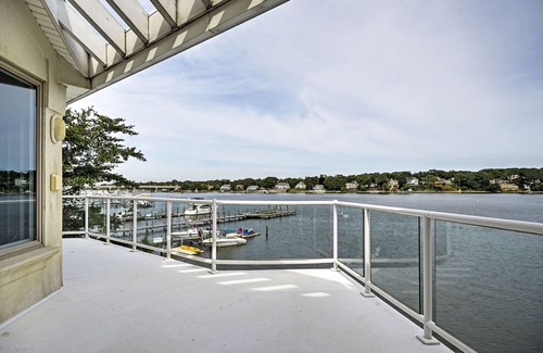 Point Pleasant House | Elegant Riverfront Home w/Expansive Views