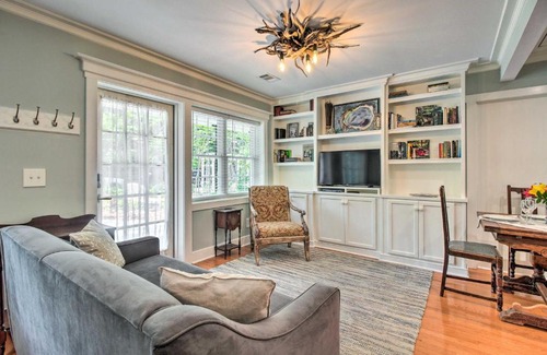 Montgomery Apartment | Elegant Savannah Hideaway with Private Garden