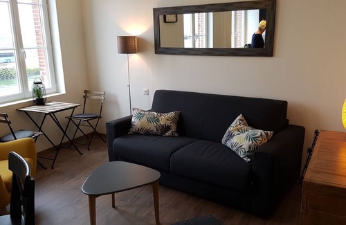 Fecamp Apartment | Elegant Studio, facing marina and harbour
