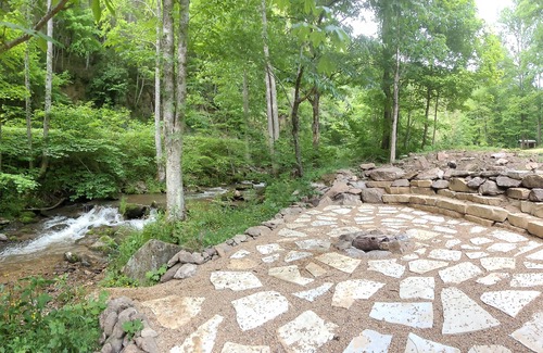 Marshall House | Elysium Falls deep in the Laurels