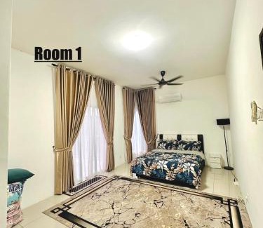 Puchong House | Embun Homestay Puchong SemiD 1-10Pax 6-7CarPark