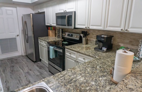 Panama City Beach Condo | Emerald Beach #330 Beach Chairs + balcony