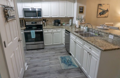 Panama City Beach Condo | Emerald Beach #330 Beach Chairs + balcony