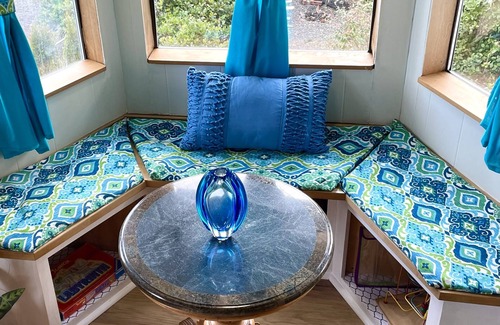 Seaside House | Enchanting Riverfront Getaway w/Hot Tub/Fire Pit/Covered Deck, Steps to Beach!
