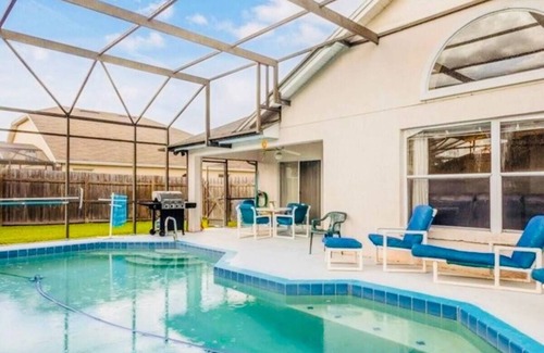 Kissimmee House | Endless Summer Home! Near Disney+Pool+Grill