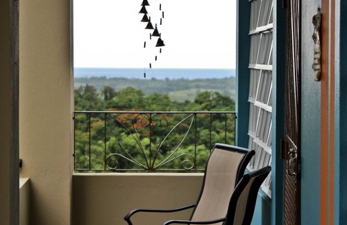 Hormigueros Apartment | Enjoy our Elegance & Rustic apartment with Caribbean Sea View /AC/POOL