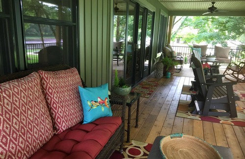 Hyner Cabin | Enjoy Pine Creek and the PA. Rail Trail... steps from this brand new cabin...