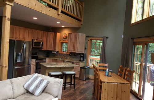 Jim Thorpe Ski Chalet | Enjoy the Beautiful Outdoors at the Boarding Bear Chalet- Mins to Rafting & JFBB
