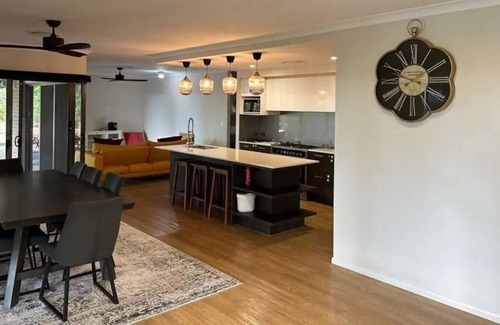 Bellbowrie House | Enjoy the View in the Heated Swimming Pool