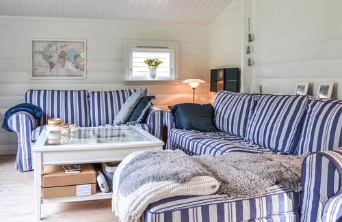 Olsted House | Enjoy this well-appointed vacation home, which has a great location right by the fjord.