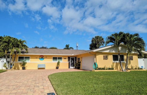 Venetian Way House | Entire home in Cocoa Beach, Florida. 6 guests, 4 bedrooms, 5 beds, 2 baths