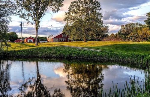 Starks House | Entire Home on a 125 acre Farm with a Swimming hole and River for Fly Fishing