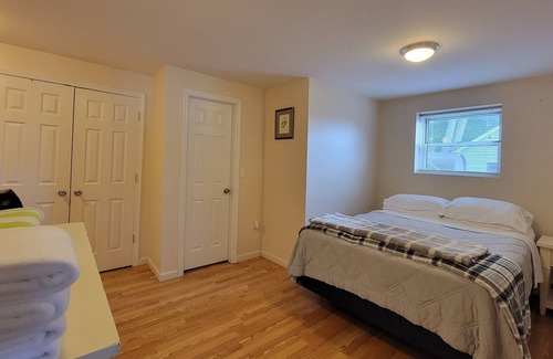 Lake Hopatcong Apartment | Entire Lakefront Suite with private dock + kayaks
