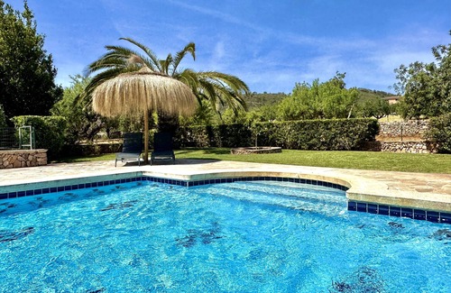 S Horta Villa | ES SERRAL - villa with private pool, terrace, garden and sea views FREE WIFI