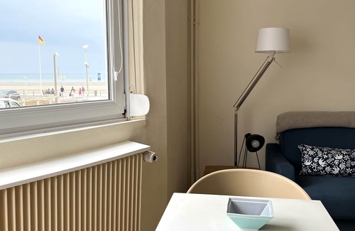 Opal Coast Apartment | Escale en Duo, studio Plage d'Opale sea view +wifi