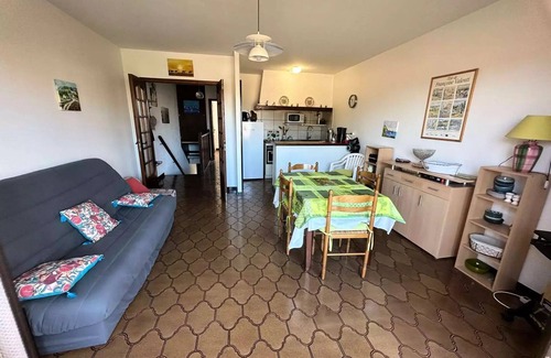 Le Brusc Apartment | Espadon Residence - Apartment 100m from the beach with 4 beds