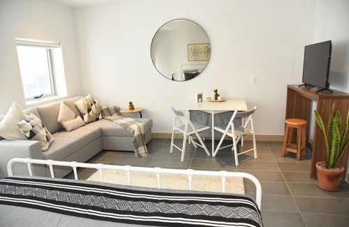 Polanco Apartment | Estudio Súper Ubicado Polanquito Cama King Cama Plegable Amenidades y Coworking
