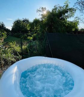 Trnava Apartment | Exclusive Garden Oasis with Jacuzzi & Private Parking