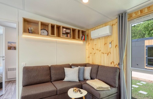 Wemding House | Experience a real Tiny House vacation close to nature at Camping Park Wemding!