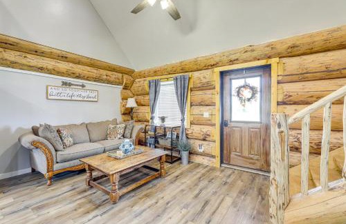Gusher House | Explore Uintah Basin Rustic Cliff Cabin with Loft