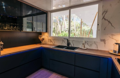 Palamos Villa | Exquisite Retreat in Cala Corbs: Panoramic View and Direct Access to the Sea.