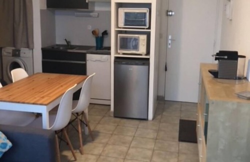 Le Barcares Apartment | F2 in PORT-BARCARES - Direct access beach and fishing ports and pleasure WIFI