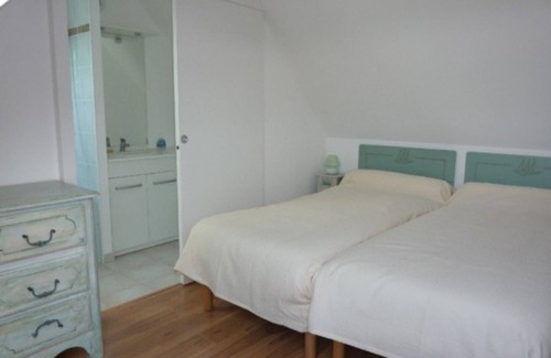 Fouesnant Hotel | F4034- APPT T3 DUPLEX ON THE 2ND FLOOR OF THE RESIDENCE THE GARDENS AT BEG-MEIL