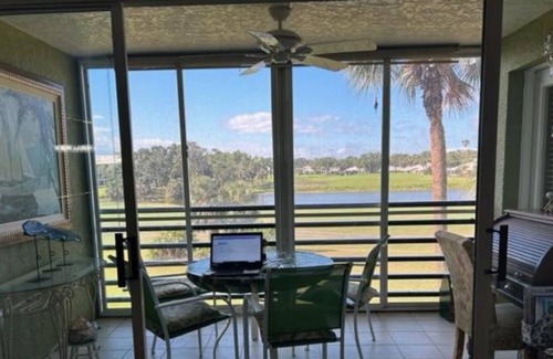 Plantation Condo | Fabulous panoramic views of the water and golf course in this quiet retreat