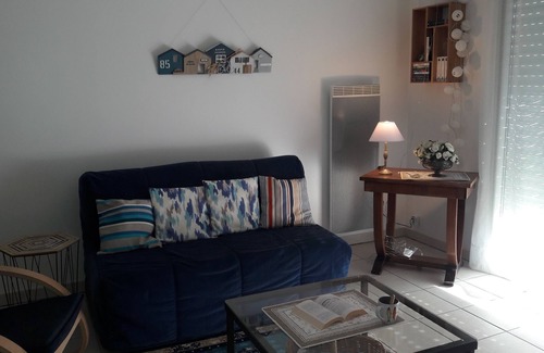 Saint-Brevin-les-Pins Apartment | Face à L'océan. 2 Pièces Confortables à 5 Minutes du Centre Ville