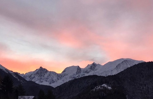 Passy Ski Chalet | Face au Mont Blanc Appartement 2 personnes dans Chalet