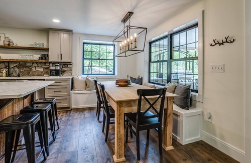 Penn Yan House | Fall Brook: Modern, woodsy home beside waterfalls and hiking trails