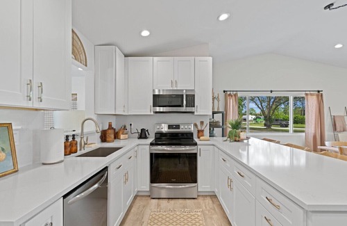 Palm Beach Country Estates Apartment | Fall Escape Golden Views & Private Pickleball