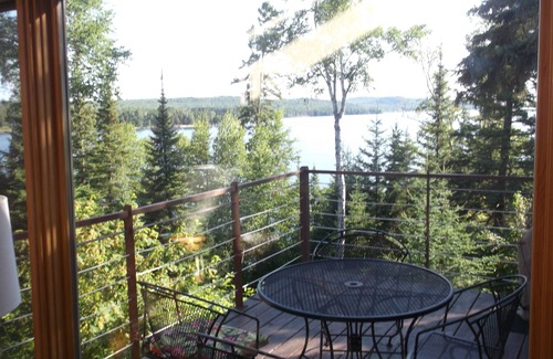 Two Harbors House | Fall Getaway on Lake Superior, Home with Great Lake View and Hot Tub