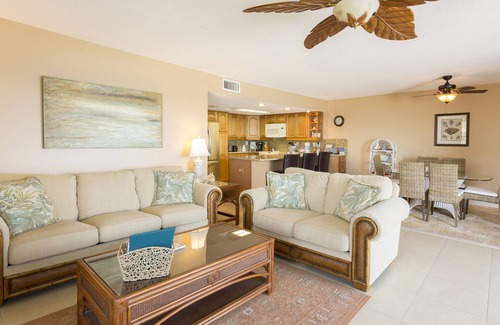 Indian Shores Condo | Fall special for newly renovated beachfront 2 bedroom, 2 bath beachfront condo