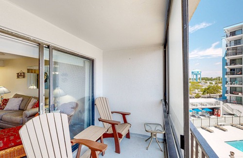 North Ocean City Condo | Family-Friendly Condo near the Ocean w/Balcony, Free WiFi, A/C, Shared Pool
