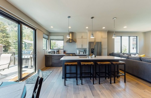 Frisco House | Family-friendly home near town with a private hot tub, balcony, & gas fireplace