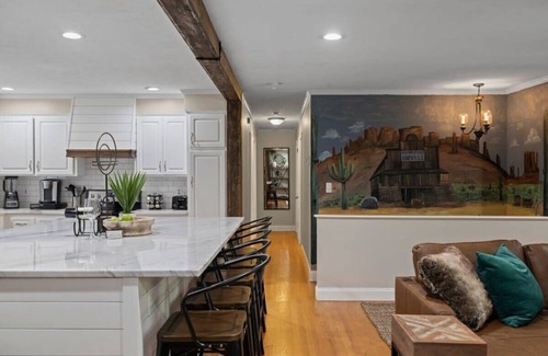 Candler House | Family Friendly Home with Hot Tub and Firepit