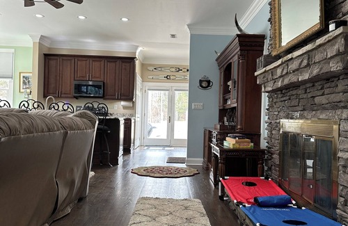 Bowling Green House | Family-Friendly Lakefront Home with Hot Tub, Firepit, Dock & Breathtaking Views!