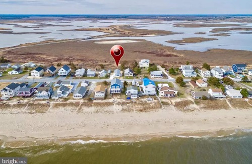 Prime Hook Beach House | Family Friendly Modern Cottage with Large Deck Steps From Beach