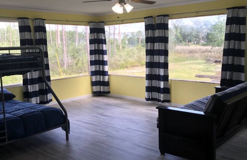 Gulf County House | Family-Friendly Private Waterfront Oasis w/Dock-10 min to Beach