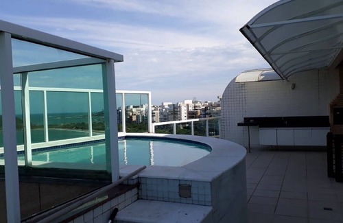 Guarapari Apartment | Fantastic penthouse facing the ocean in Blue Cove
