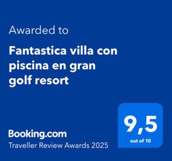 Roldan Villa | Fantastica villa con piscina en gran golf resort